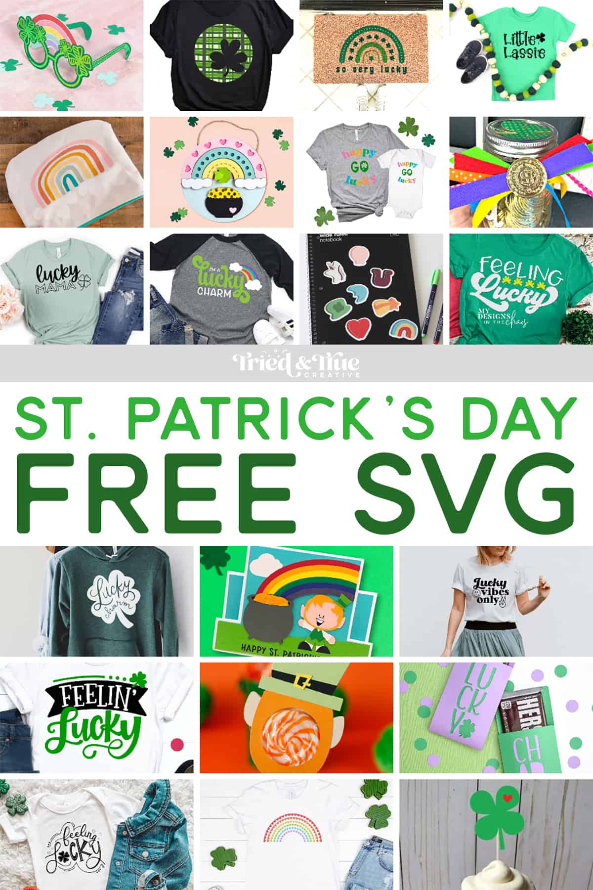 Check out these 20+ St. Patrick Day Free SVG files!