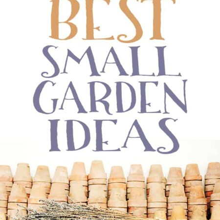 Find all the small garden inspiration you need in this awesome round up of 101 best small garden ideas!