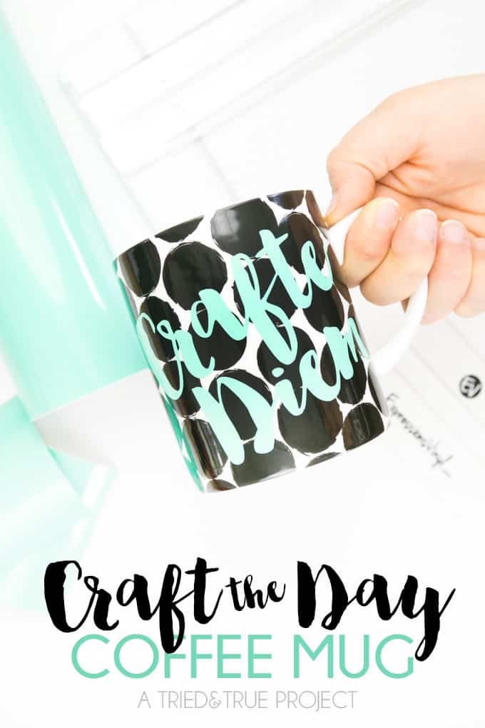 Make this "Crafte Diem" Perfect Crafter's Mug for you or a friend!