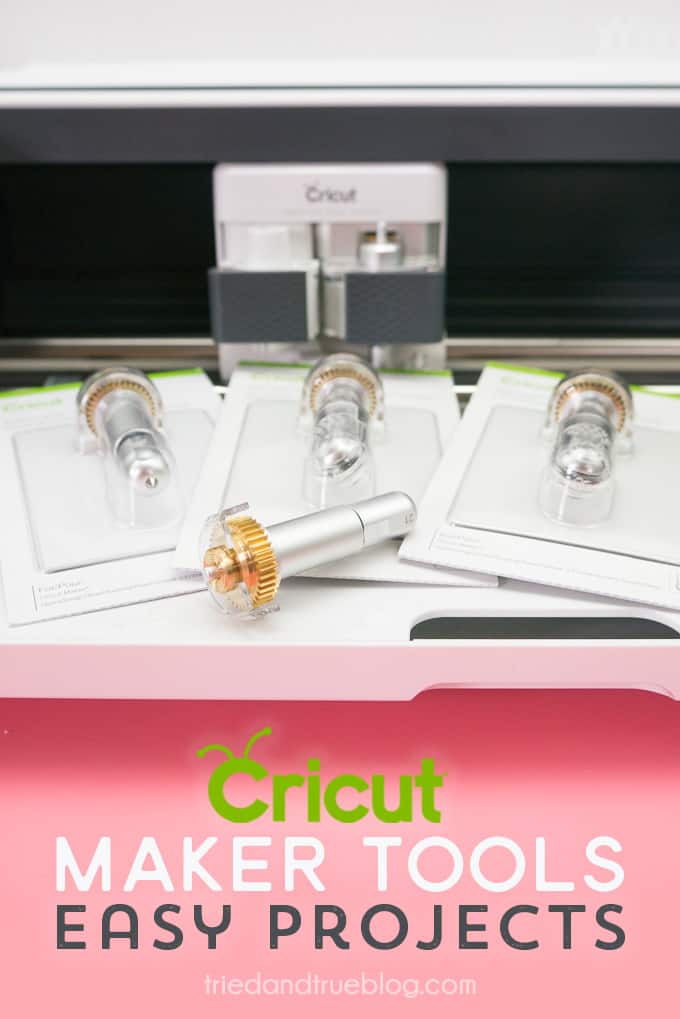 Easy Projects made with Cricut Maker Tools