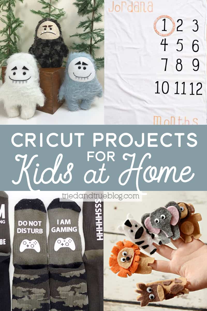 Cricut Projects for Kids At Home