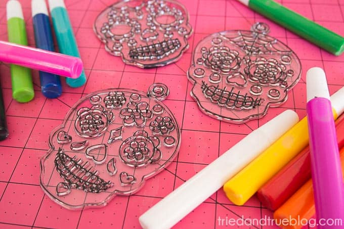 Dia De Los Muertos Coasters - Craft