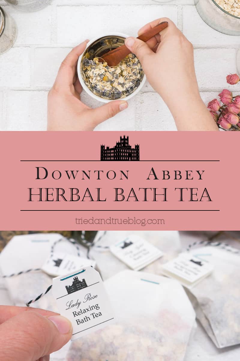 Downton Abbey Herbal Bath Tea