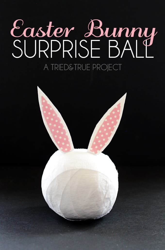 These Easter Bunny Surprise Ball are a super fun way to present a bunch of knick-knacks!