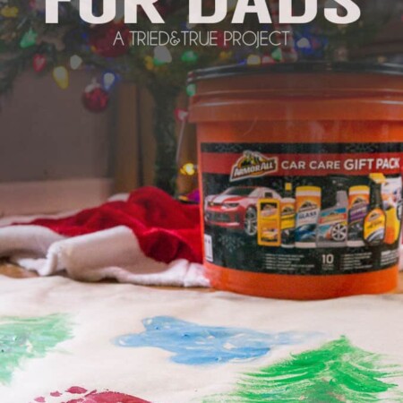 Make gifts even more special with this easy gift wrapping for dads!