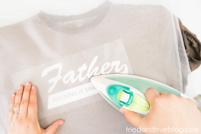 Father's Day T-Shirt Free Cutting File - Iron