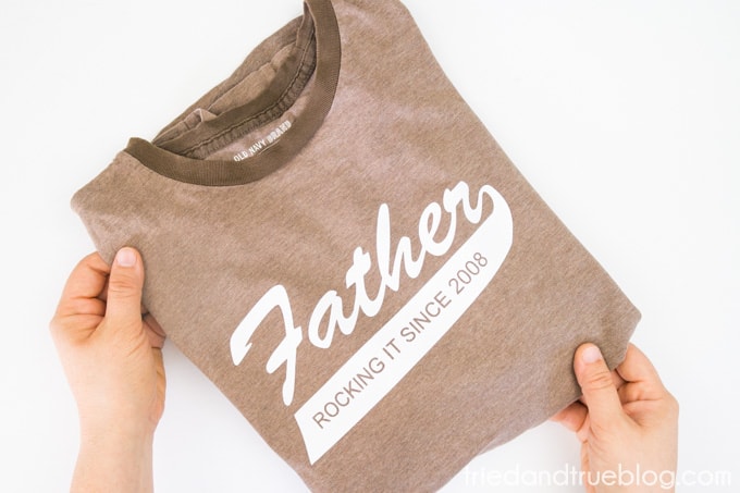 Father's Day T-Shirt Free Cutting File - Gift