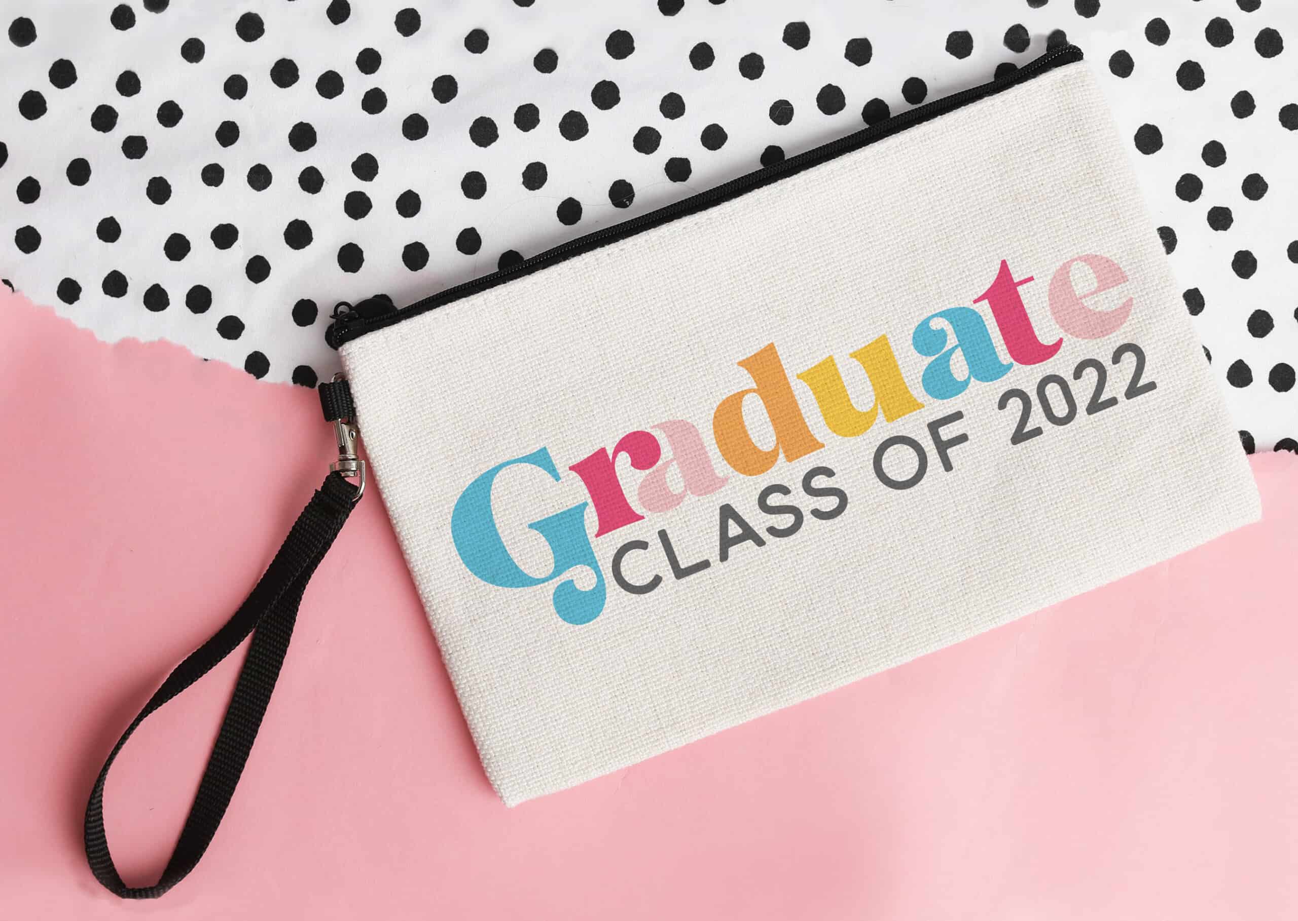 Pencil case with the Graduate Free SVG File