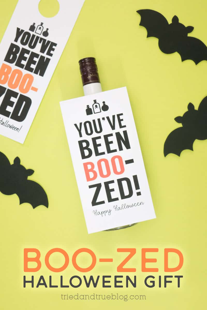 Boo-zed Halloween Gift