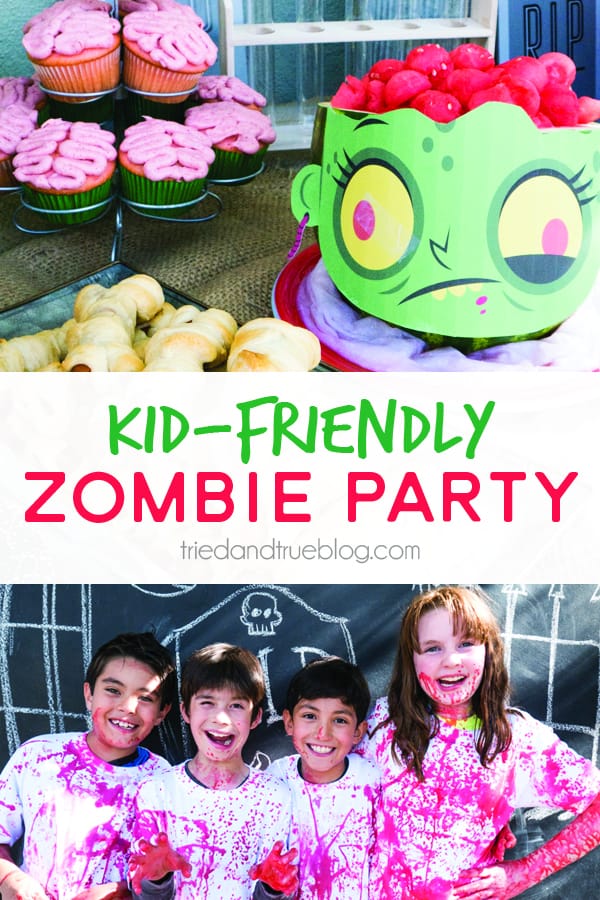 Kid Friendly Zombie Party
