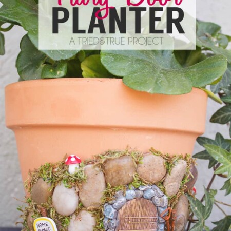This Magical Fairy Garden Planter combines the whimsy of a fairy garden with the practicality of a standard planter!