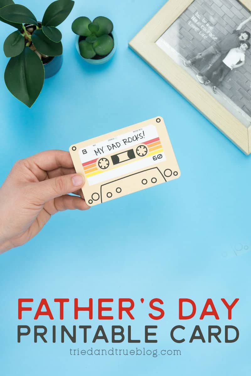 Father's Day Printable Card