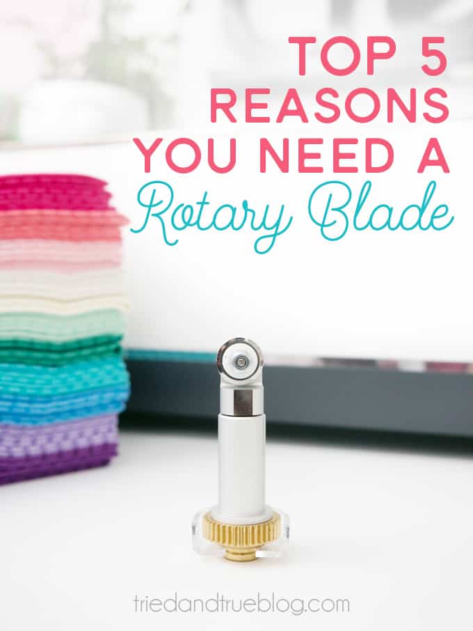 Top 5 Reasons You Need the Cricut Rotary Blade - Fabric cutting is just the beginning!