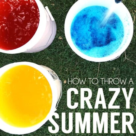 How To Throw A Crazy Summer Playdate - A Tried & True Project