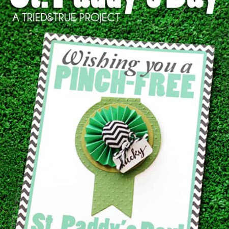 St. Paddy's Day Pinch Free Card - A Tried & True Project