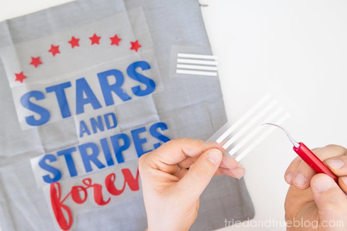 Stars and Stripes Pillow Free Cutting File - Weed